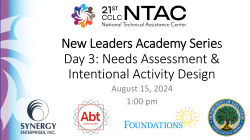 Powerpoint slider with meeting title and details thumbnail