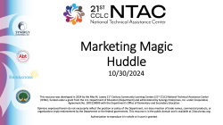 Marketing Magic Huddle